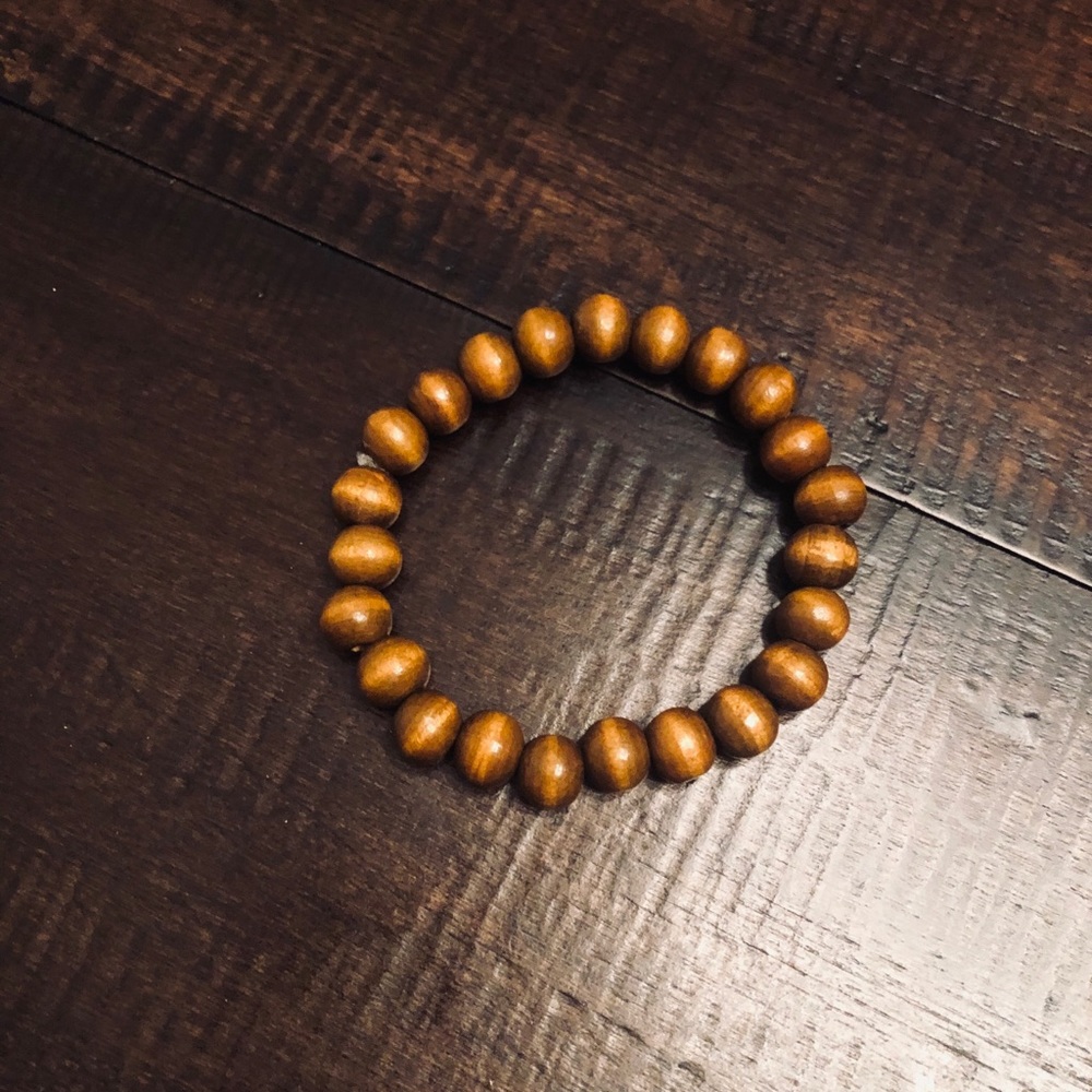 Wooden Bead Bracelet